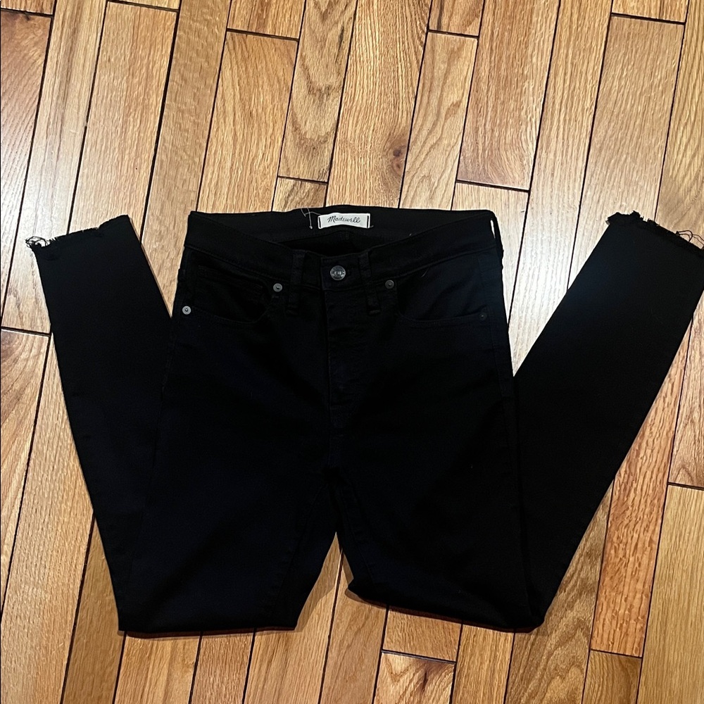 Madewell Black Skinny Jeans